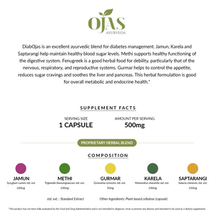 
                  
                    DiabOjas - Aids in Diabetes Management (500 mg | 90 Capsules)
                  
                