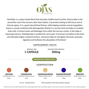 
                  
                    HeartOjas - Healthy Heart Support (500 mg Capsules | 90 capsules)
                  
                