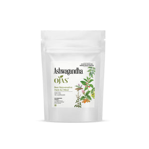 
                  
                    AshwagandhaOjas - Best Rejuvenative Herb for the Mind (500 mg capsules | 90 Capsules)
                  
                