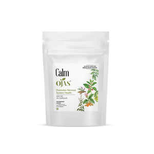
                  
                    CalmOjas - Promotes Nervous System Health (500 mg Capsules | 90 capsules)
                  
                