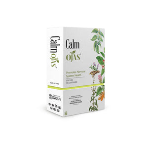 
                  
                    CalmOjas - Promotes Nervous System Health (500 mg Capsules | 90 capsules)
                  
                