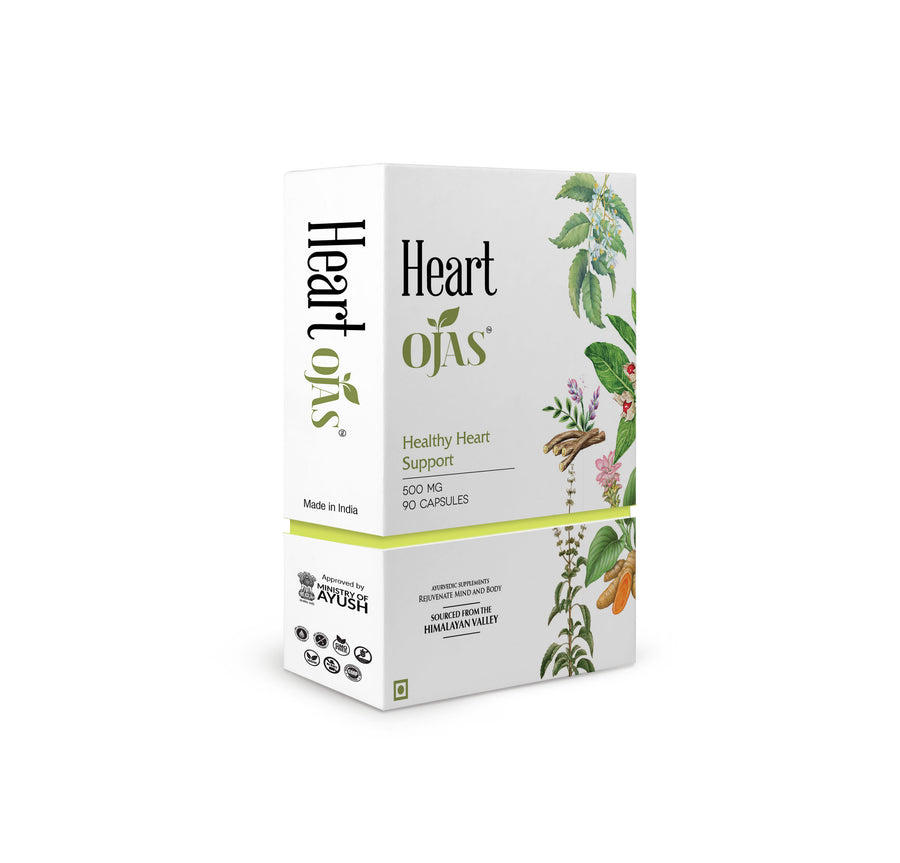 HeartOjas - Healthy Heart Support (500 mg Capsules | 90 capsules)