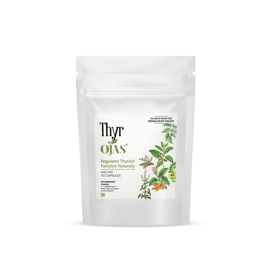 
                  
                    ThyrOjas - Regulates Thyroid Function Naturally (500 Mg Capsules | 90 Capsules)
                  
                